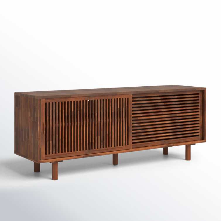 Jaime 59 Media Console AllModern Color Brown